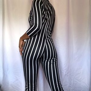 Stripe jumpsuit
